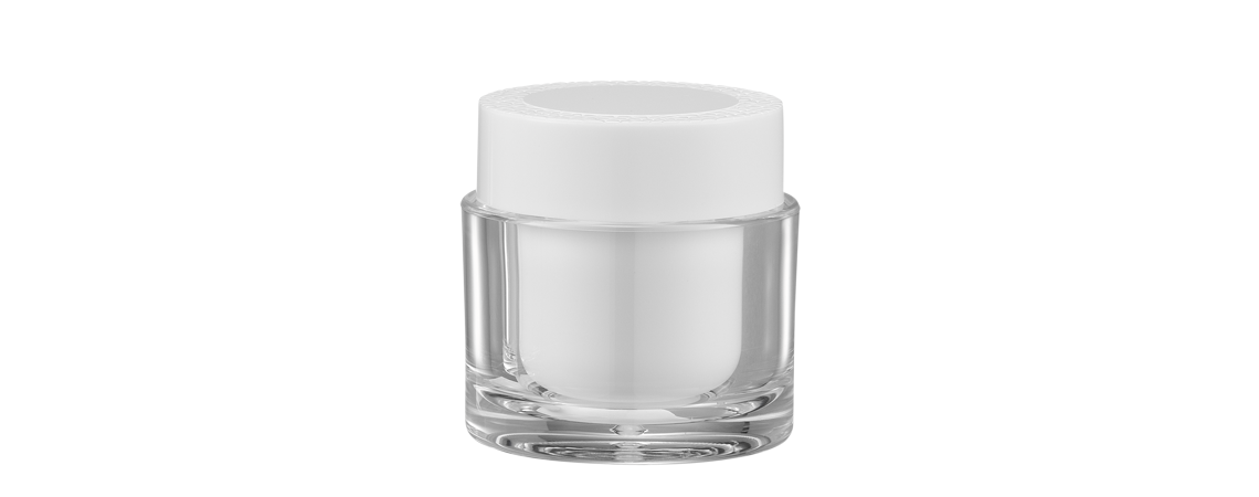Acrylic Round Cream Jar 50ml - DS-50 Starry Dream